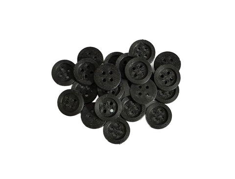Buttons for Jerseys, 3D printed in recycled materials