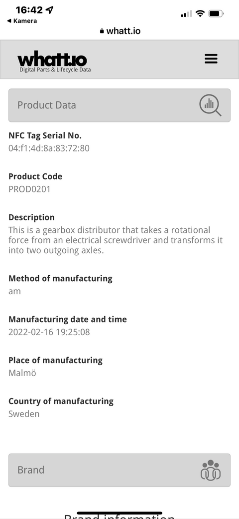 whatt.io NFC programming tool - APP for Google Android