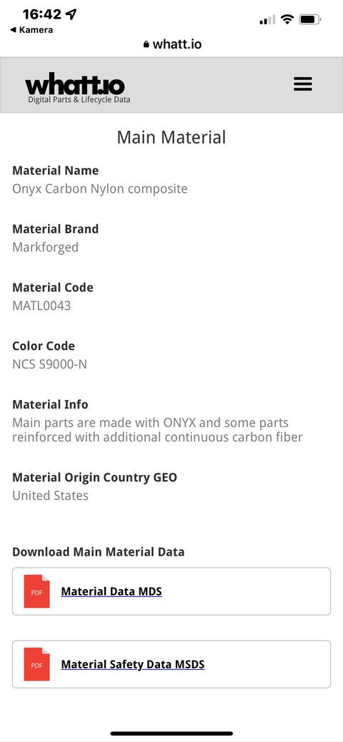 whatt.io NFC programming tool - APP for Apple IoS