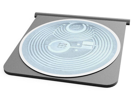 NFC Tag slot 20x20x0.6 mmm with NFC213-18 mm
