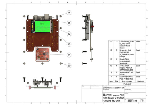 whatt.io INCENDO ONE complete electronics KIT