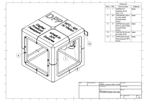whatt.io DOLORES DPP complete Kit (no PCB's)
