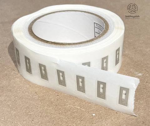 NFC tag rectangular 21x10 mm for integration during FDM/FFF 3D printing